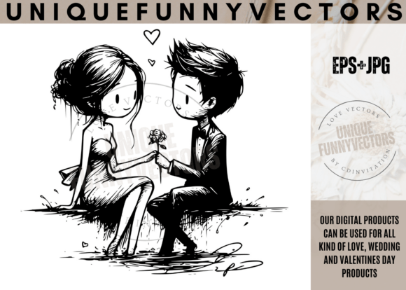 Charming Character Art for Modern Romance