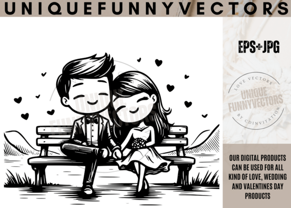 Love Wedding Stick Vectors: SVG & EPS for Your Designs