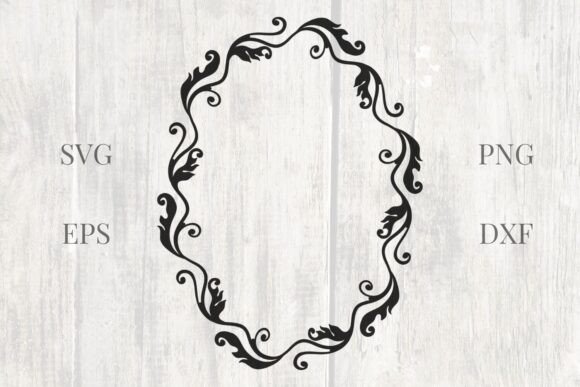 Timeless Elegance: The Horizontal Leaves Vintage Wedding Frame