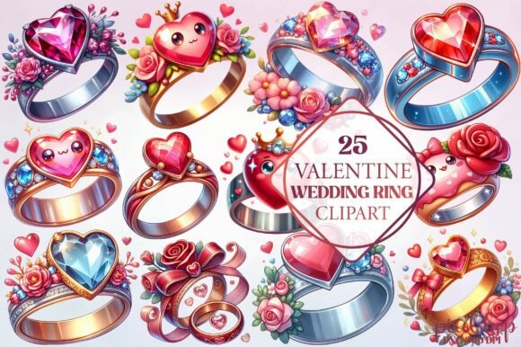 Valentine Wedding Ring Clipart: A Designer's Guide