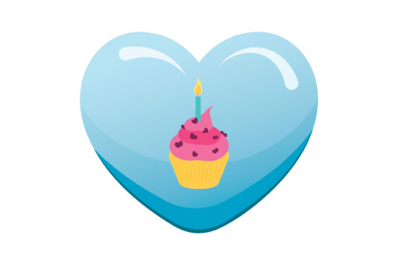 Wedding Icons Cake Celebration: A Design Asset for Special Moments